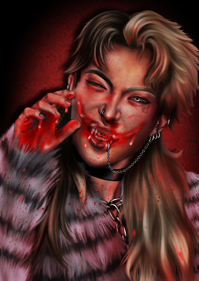 Vampire Hongjoong Print