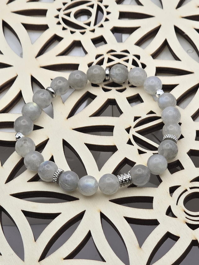 Bracelet Labradorite 0,8 cm