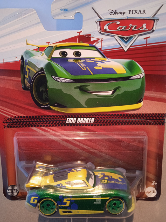 Disney Pixar Cars 3 - Eric Braker - SynerG #5 CARS 3