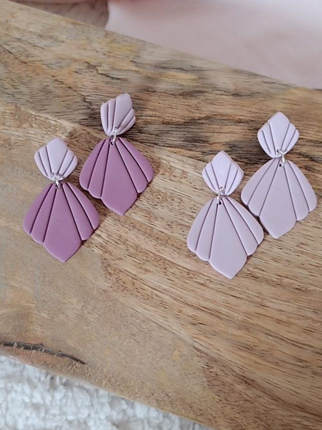 Boucles d&#039;oreilles en argile polymère 