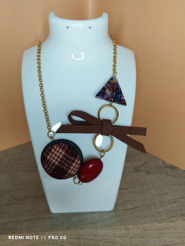 Collier Élégance bohème chic géométrique