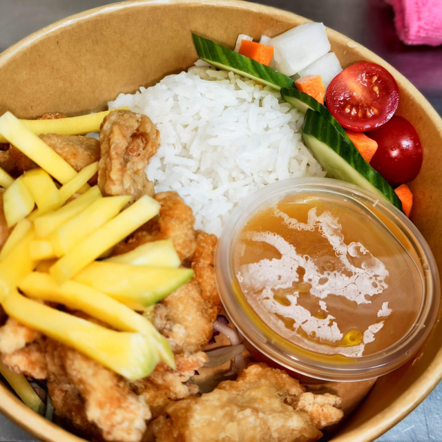 Mango &amp; Orange Rice Box