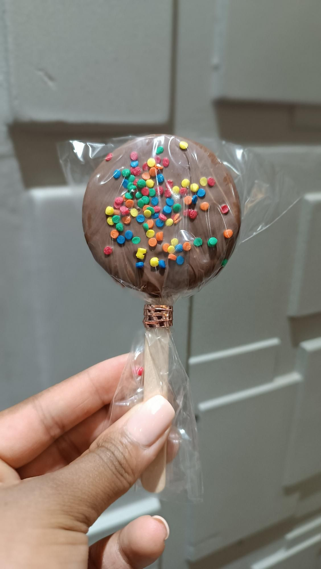 Pirulito de Chocolate