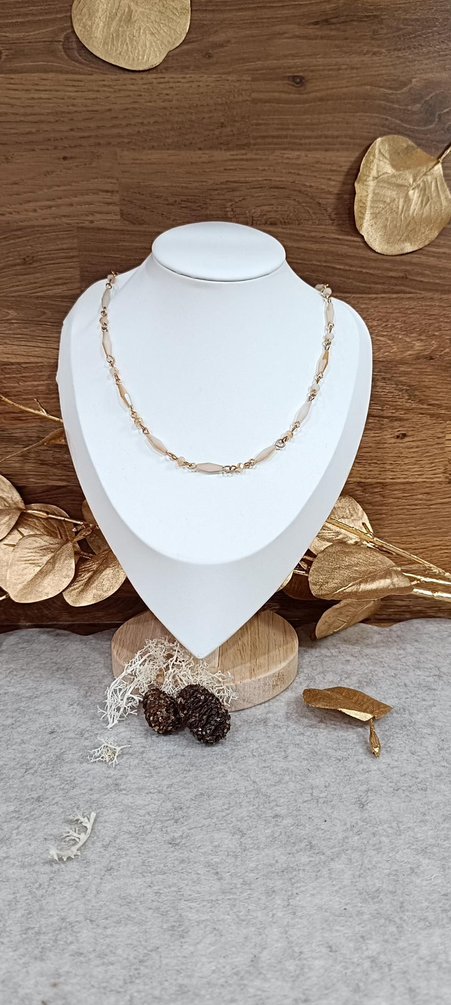 Collier perle nacrée