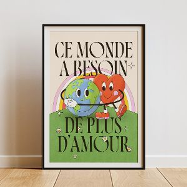 &quot;CE MONDE A BESOIN DE PLUS D&#039;AMOUR&quot; — @jonathandeclais