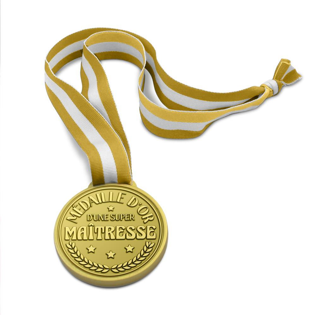 Médaille d’or SUPER MAÎTRESSE 