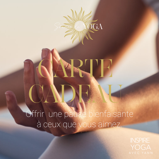Carte Cadeau Premium Yoga