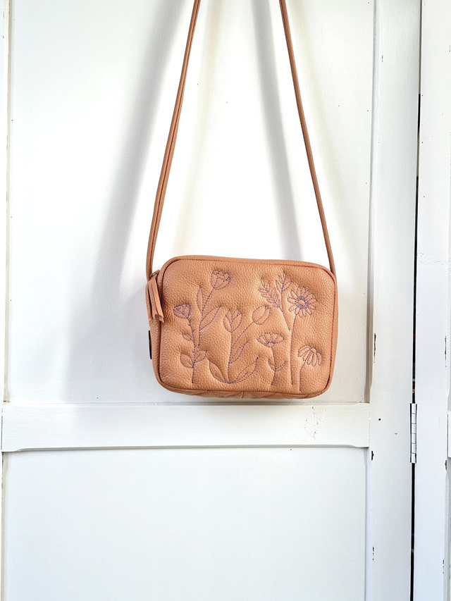 Matelassé &quot;fleurs&quot; - Pièce unique