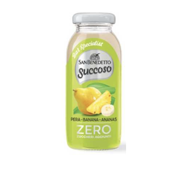 San Benedetto - Succoso Zero ACE Körte,banán,ananász 200ml üveges