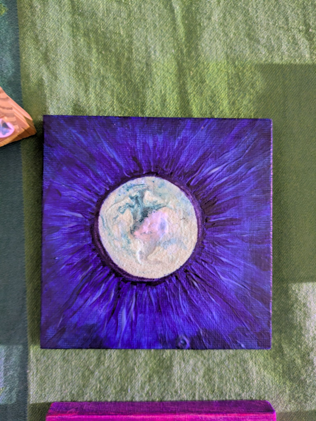 Orginal - selbstleuchtendes Minibild 10x10 cm