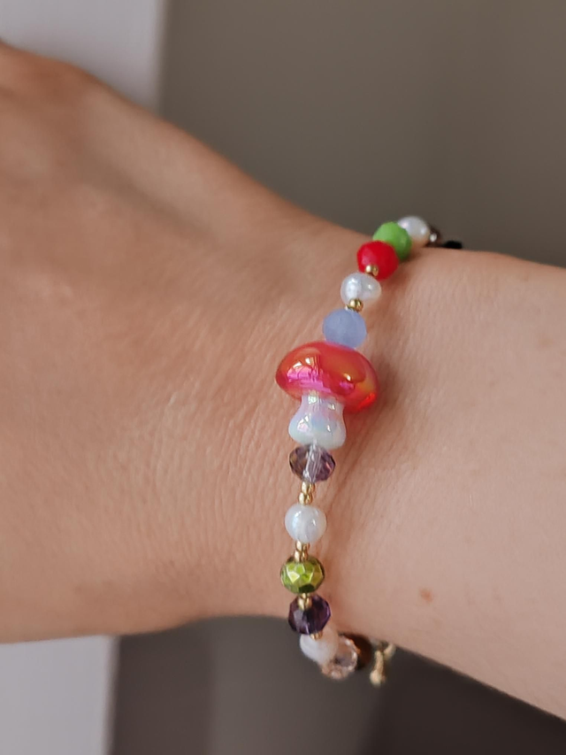 Mushroom bracelet