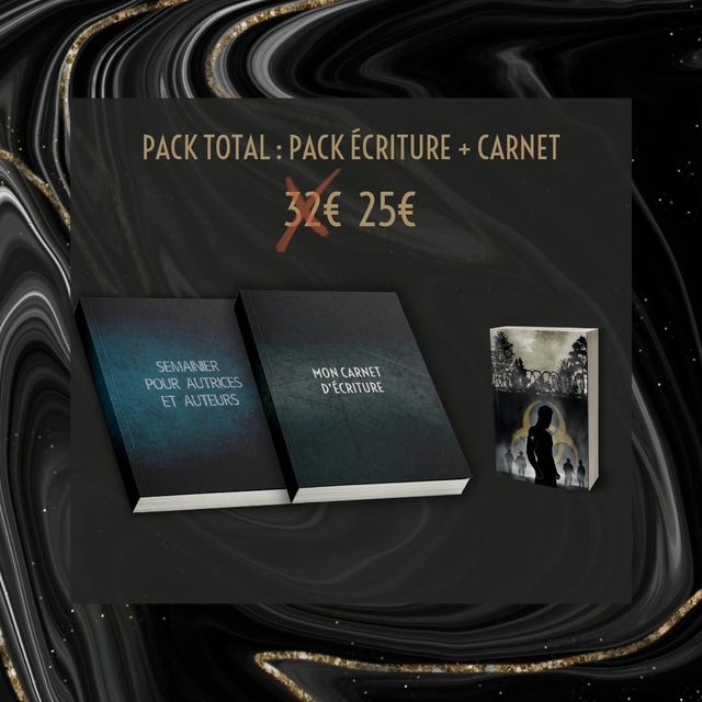 PACK TOTAL MKV : PACK ÉCRITURE + Carnet