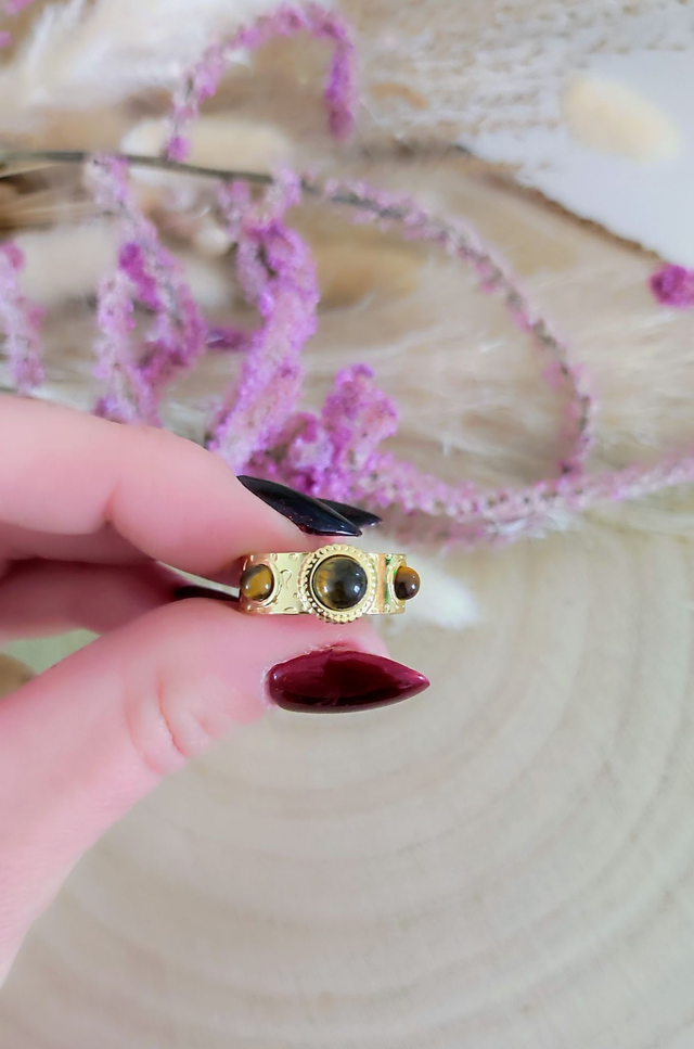Bague Oeil de tigre