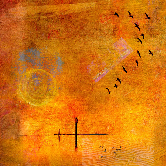 Edge of a Moment - Image size 12" x 12"  