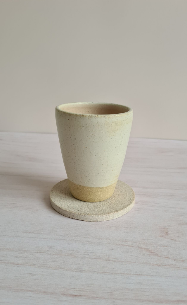 Dessous de tasse – Beige sable