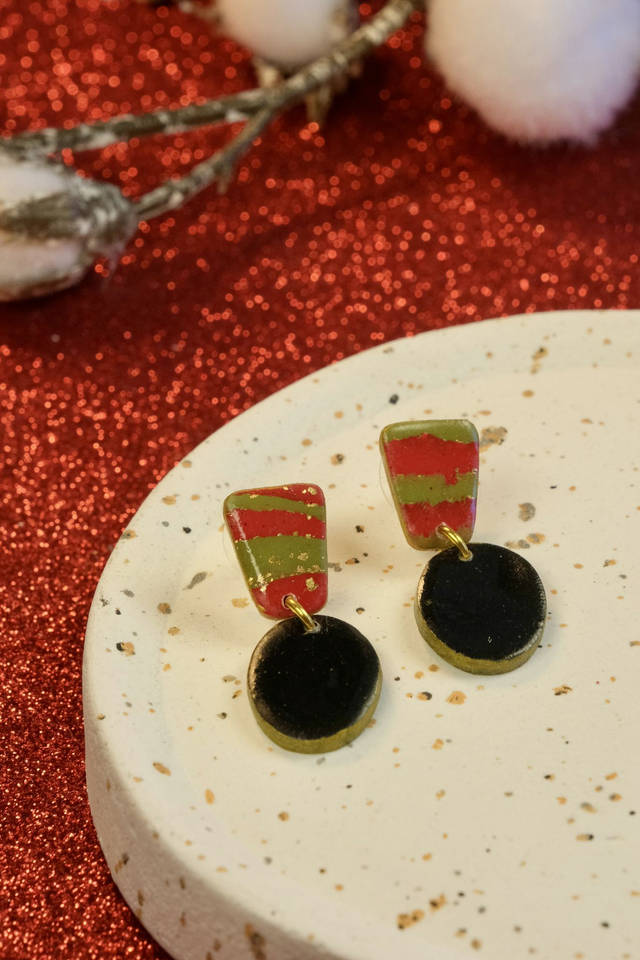 NOËL - boucles d’oreilles #10