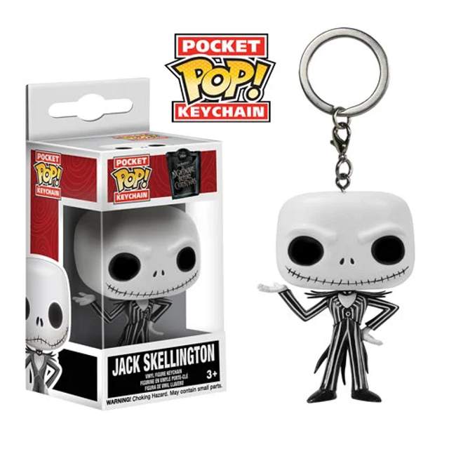 Pocket Pop Keychains : Disney - Jack Skellington