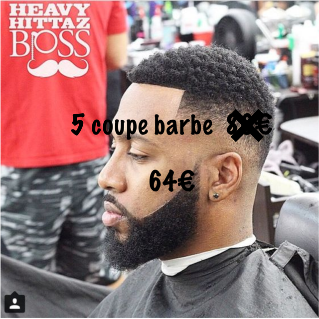 4 coupe barbe +1 offerte 