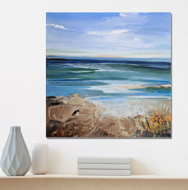 Around the world I / 30x30cm