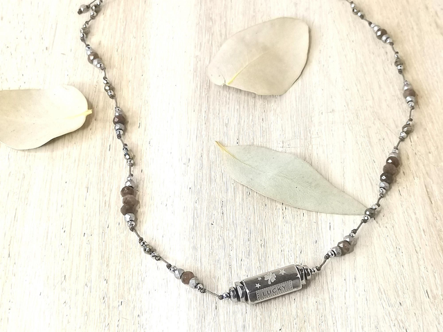 Collier Vérone argenté