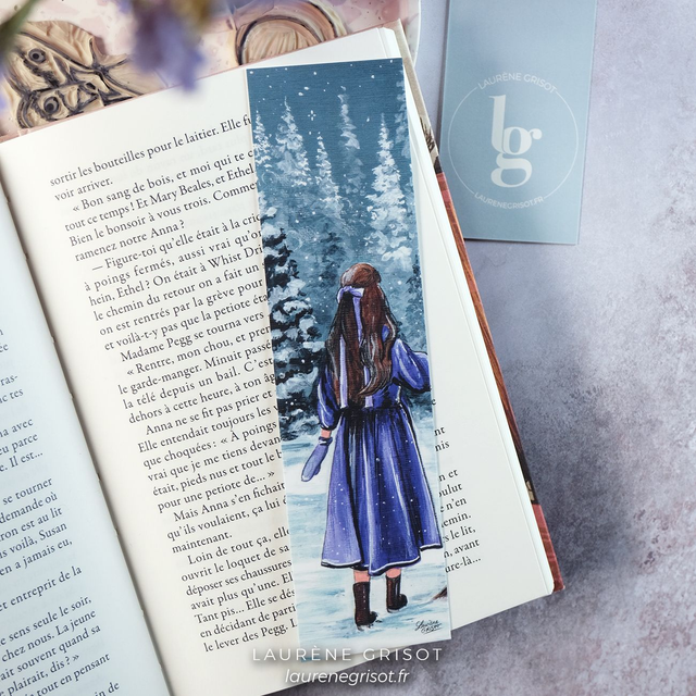 Winter Girl (bookmark)