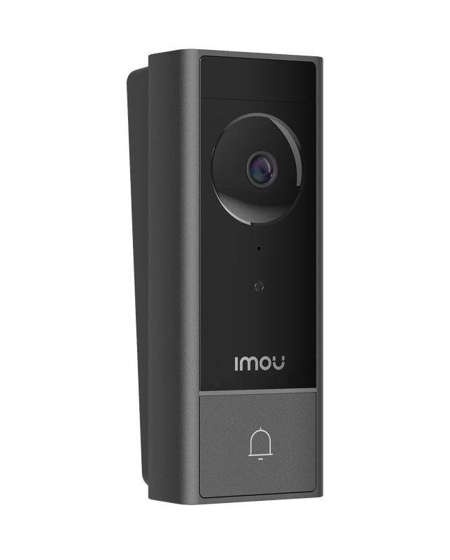 Imou DB60 Battery Powered Doorbell Kit - 5 MP Smart Wi-Fi Video Doorbell with Chime & Night