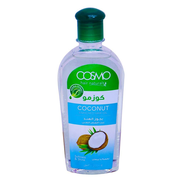 Cosmo Hair Care Soft &amp; Shine Oil Enriched with Coconut 200Ml