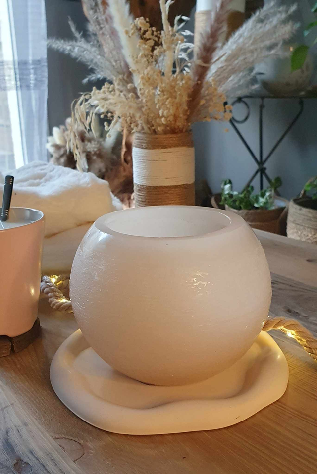 Grande photophore ivoire🌙