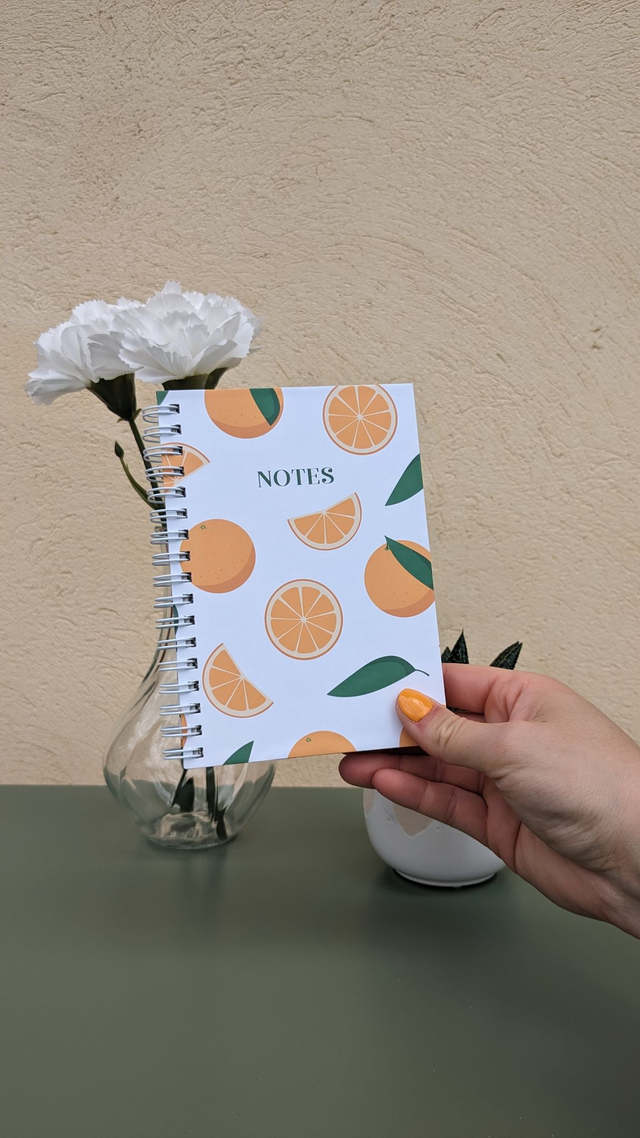 Carnet A6 Oranges