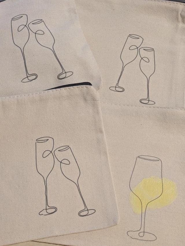 Reißverschlusstasche "Prost" - B-Ware!