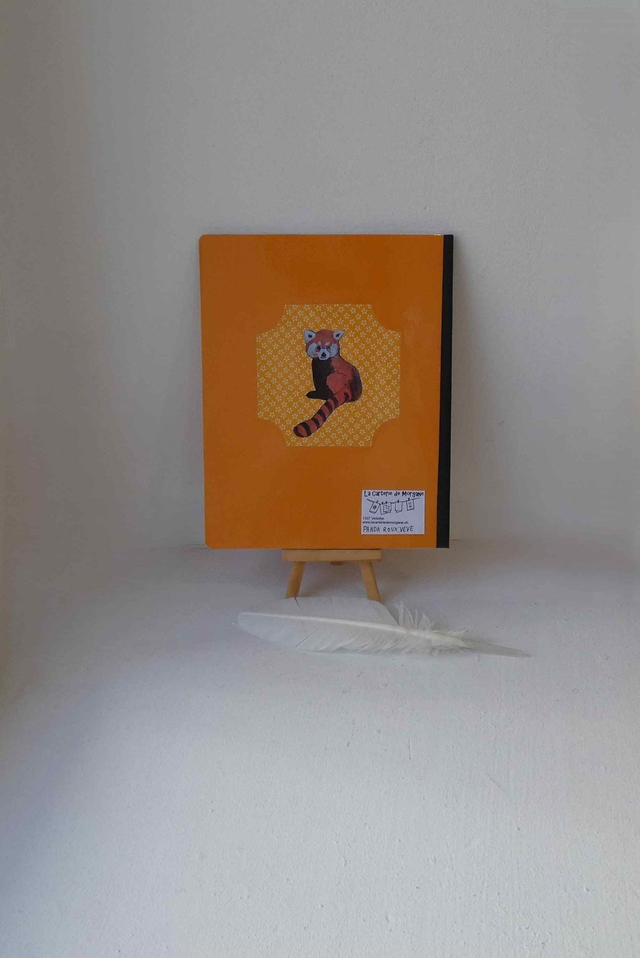 Le carnet ligné des pandas roux