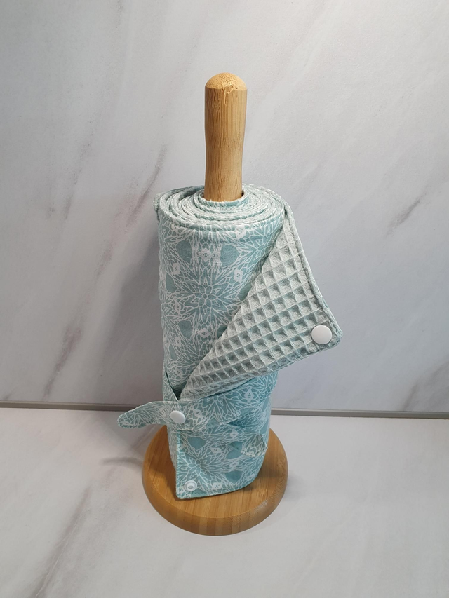 Essuie-tout lavable avec support