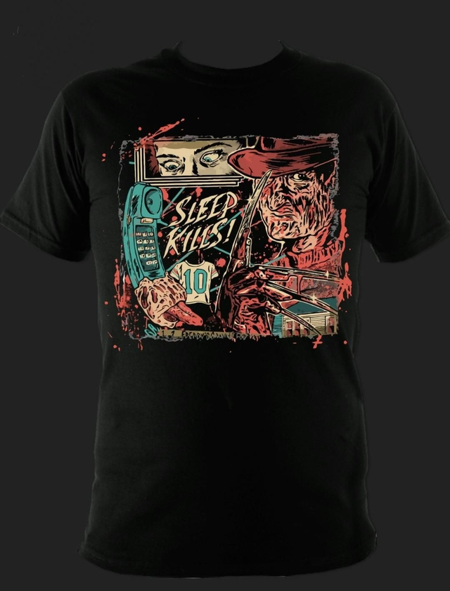 Nightmare On Elm Street 'Sleep Kills' T-shirt