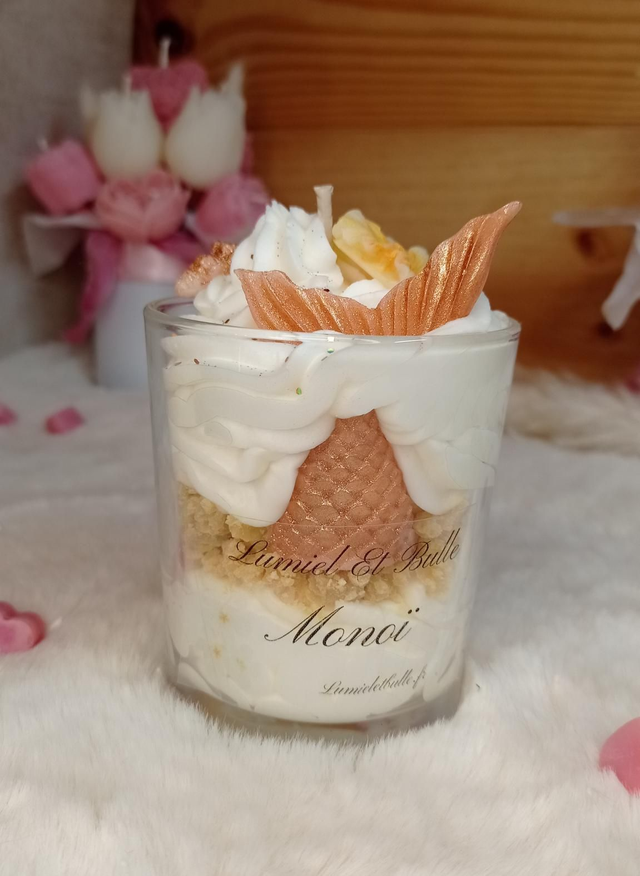 Bougie gourmande Monoï XXL