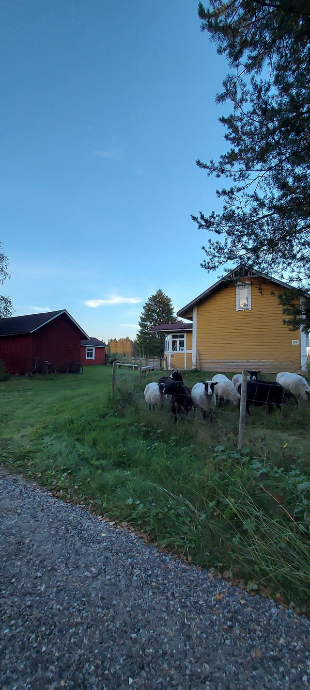 Villahetkiä Kuokkasessa – Päivä neuloen ja leväten vanhan pihapiirin syleilyssä