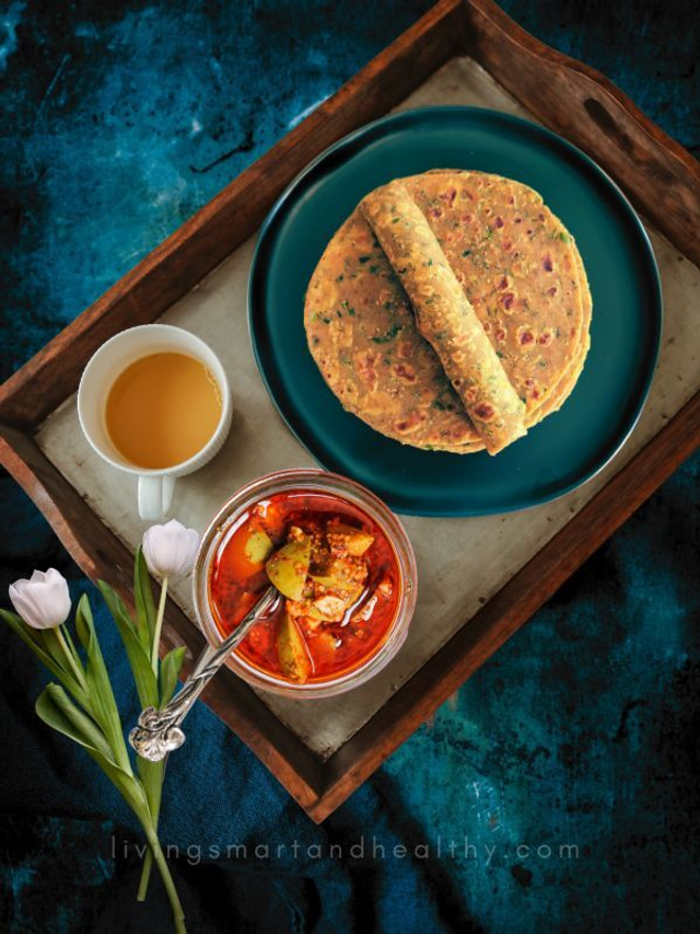 Buckwheat / Amaranth Thepla