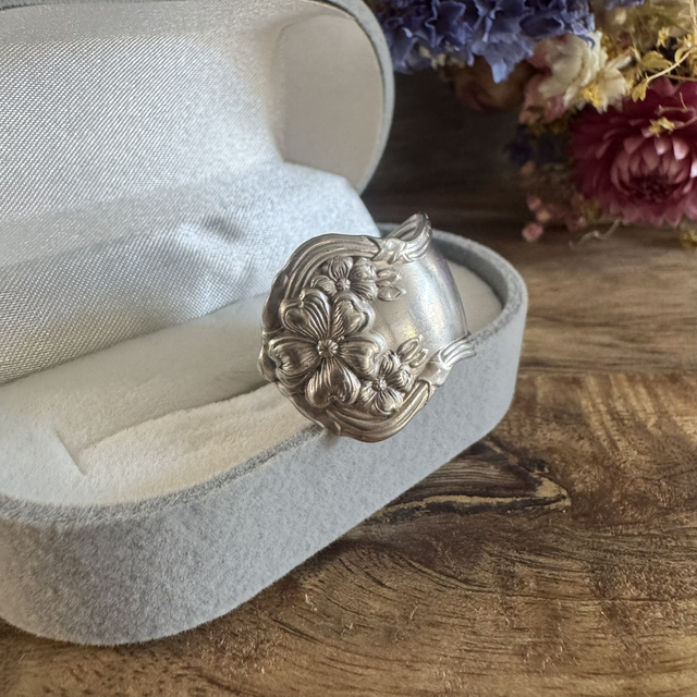 Bague cuillère anglaise