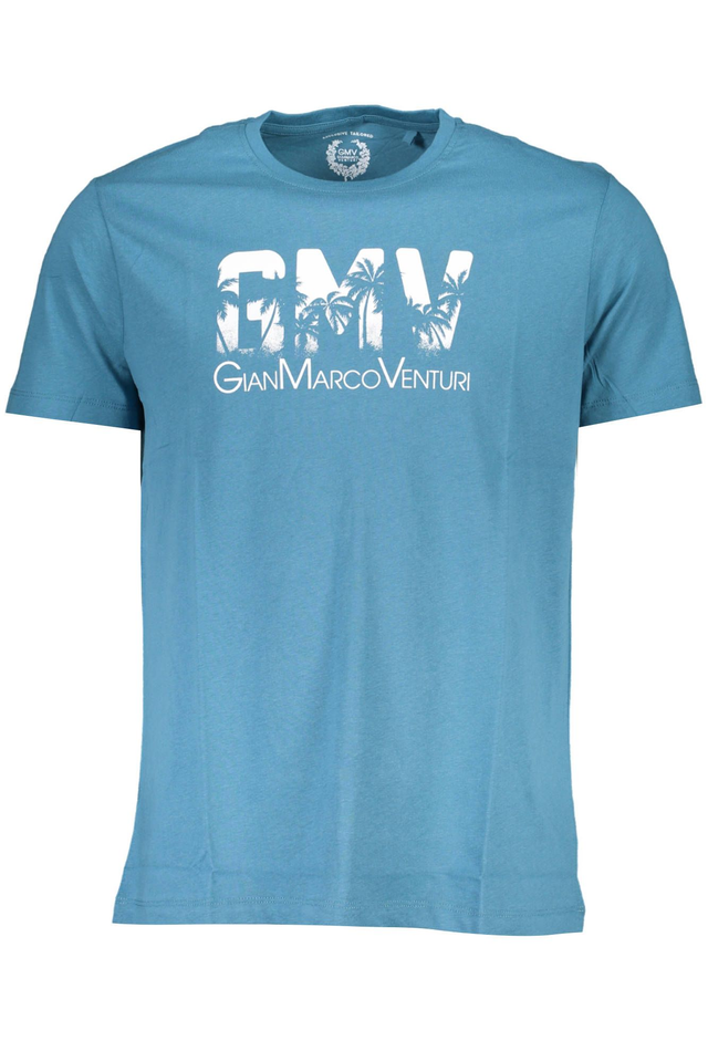 GIAN MARCO VENTURI T-SHIRT MANICHE CORTE UOMO BLU