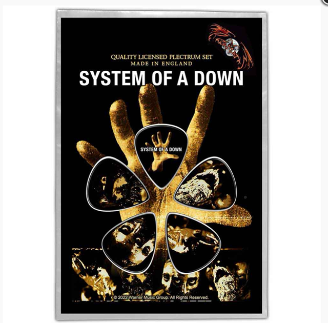 SYSTEM OF A DOWN PLECTRUM PACK: HAND