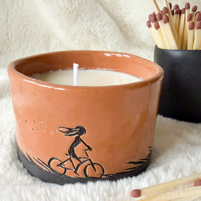 Bougie à message secret « bisou »