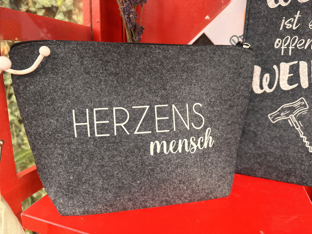 Necessaire „Herzensmensch“