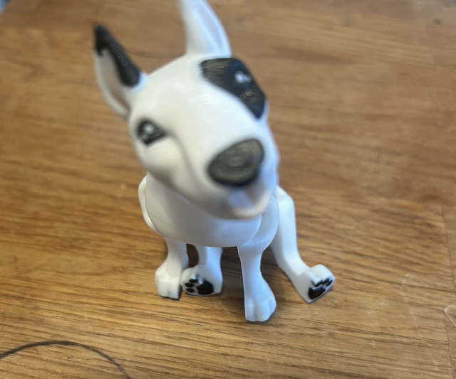 Bull Terrier - Articulated.