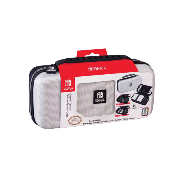 Estuche tipo maleta Nintendo Switch original / Blanco