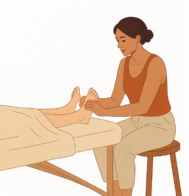 Lecture symbolique du pied