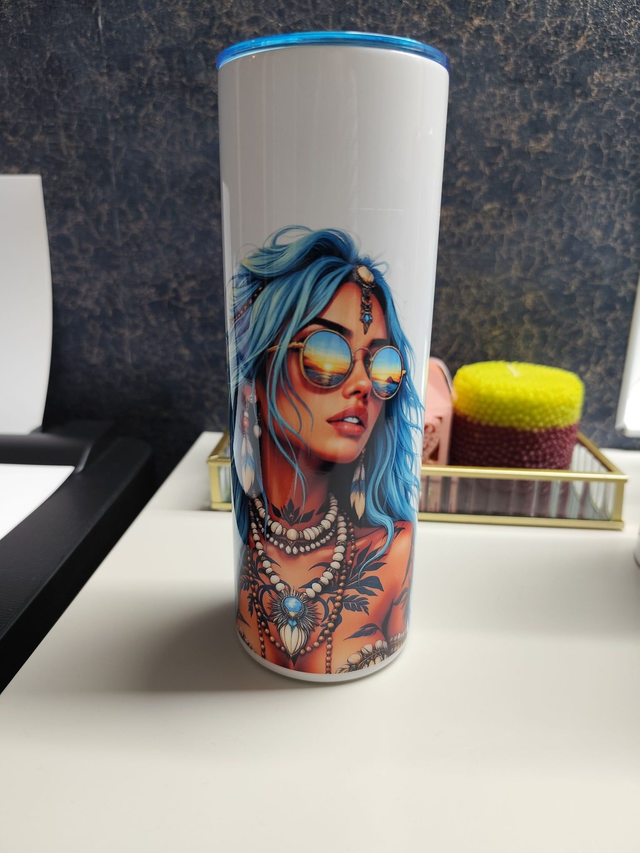 Sunset vibes - Personalised Tumbler