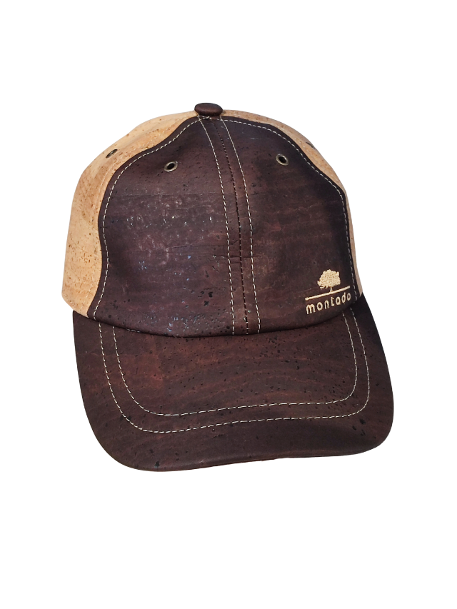 Casquette en liège marron et naturel montado 
