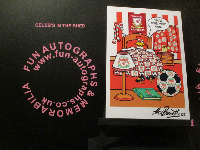 Alex Bennett 'Liverpool' Authentic Autographed A4 Still (1)