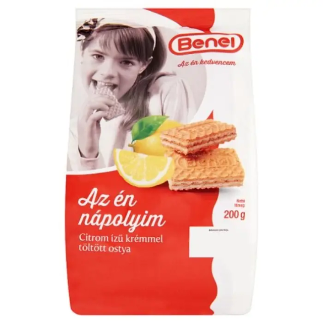 Benei Citromos Nápolyi 200g (Lemon Wafer)