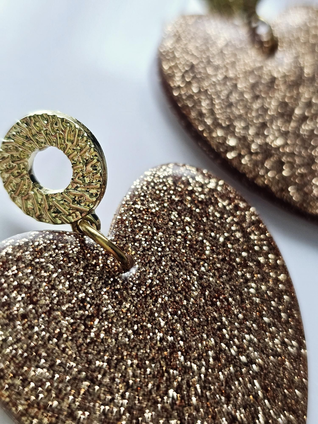 KISS'KISS MARRON PAILLETTÉ