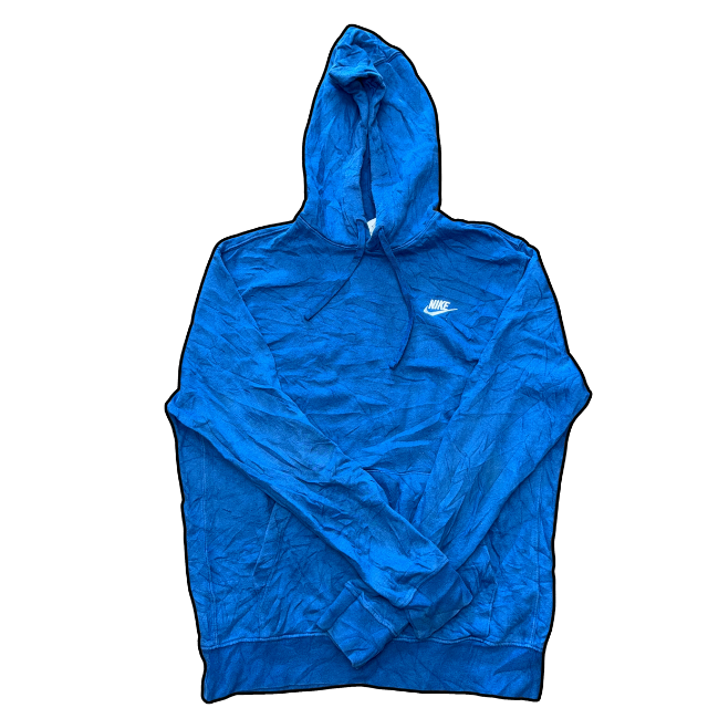 Nike Club Hoodie Blue - M
